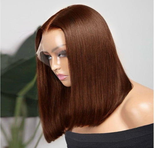 13x4 SDD Donor chocolate straight wig